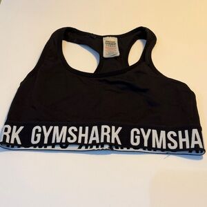 Gymshark Classic Black Racerback Sports Bra